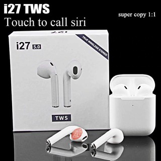 Tai Nghe i27 TWS Tự động kết nối - Hỗ trợ sạc không dây - Cảm biến khi tháo tai
