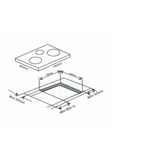 Bếp điện ba từ Arber MLS-558