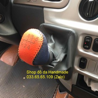 [Siêu chất] Bọc da cần số các đời xe Mercedes Sprinter, mec 16 chỗ (MT) bằng da thật