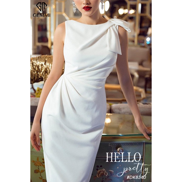 Váy đầm nữ thiết kế dáng ôm bút chì Gemmi Fashion, K8340