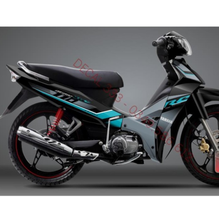 Tem Rời SIRIUS RC  XANH LỤC xám chỉ TRẮNG 892112 (Tem Chế 3 Lớp Chống Phai Màu)