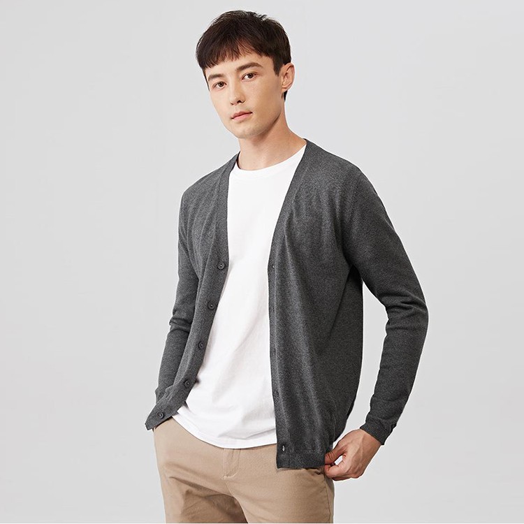 Áo Khoác Cardian Nam Thun Gân Thời Trang KATUSCO A2170, Thun gân mềm, Thoáng mát, Form Slim từ 48-70kg | BigBuy360 - bigbuy360.vn