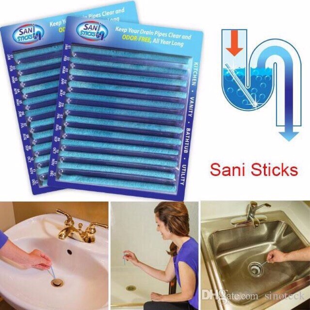 Hộp 36 Que thông tắc cống siêu tốc Smart Sani Sticks - BX2117