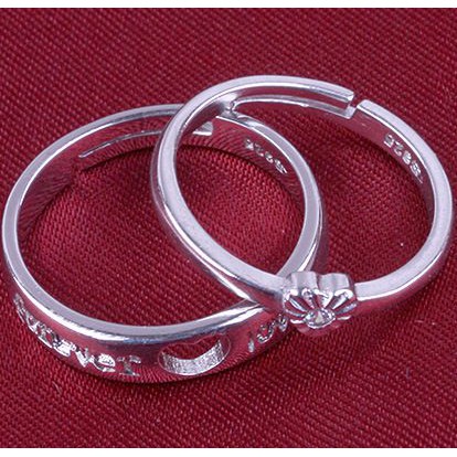 Nhẫn Cặp Nam, Nữ Phong Cách Hàn Quốc NC111