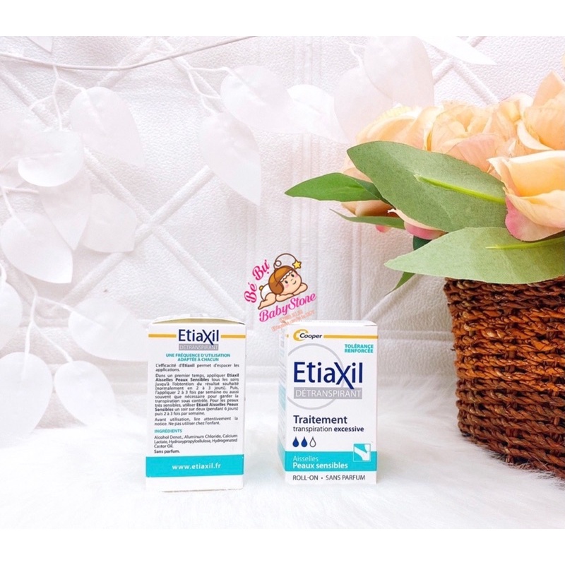 Lăn Khử Mùi ETIAXIL nội địa Pháp-15ml date mới nhất