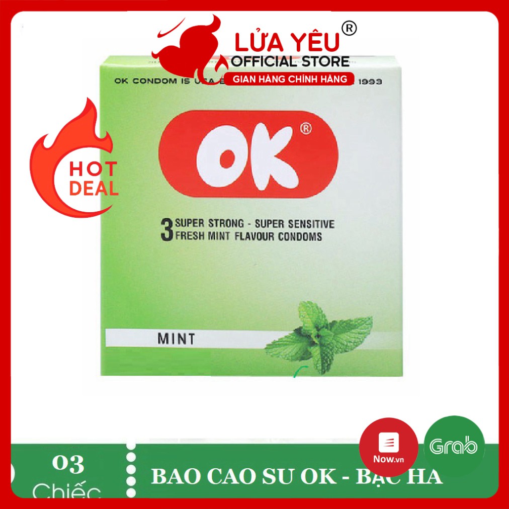 BAO CAO SU OK BẠC HÀ MÁT LẠNH - Hộp 3 chiếc BCS LỬA YÊU