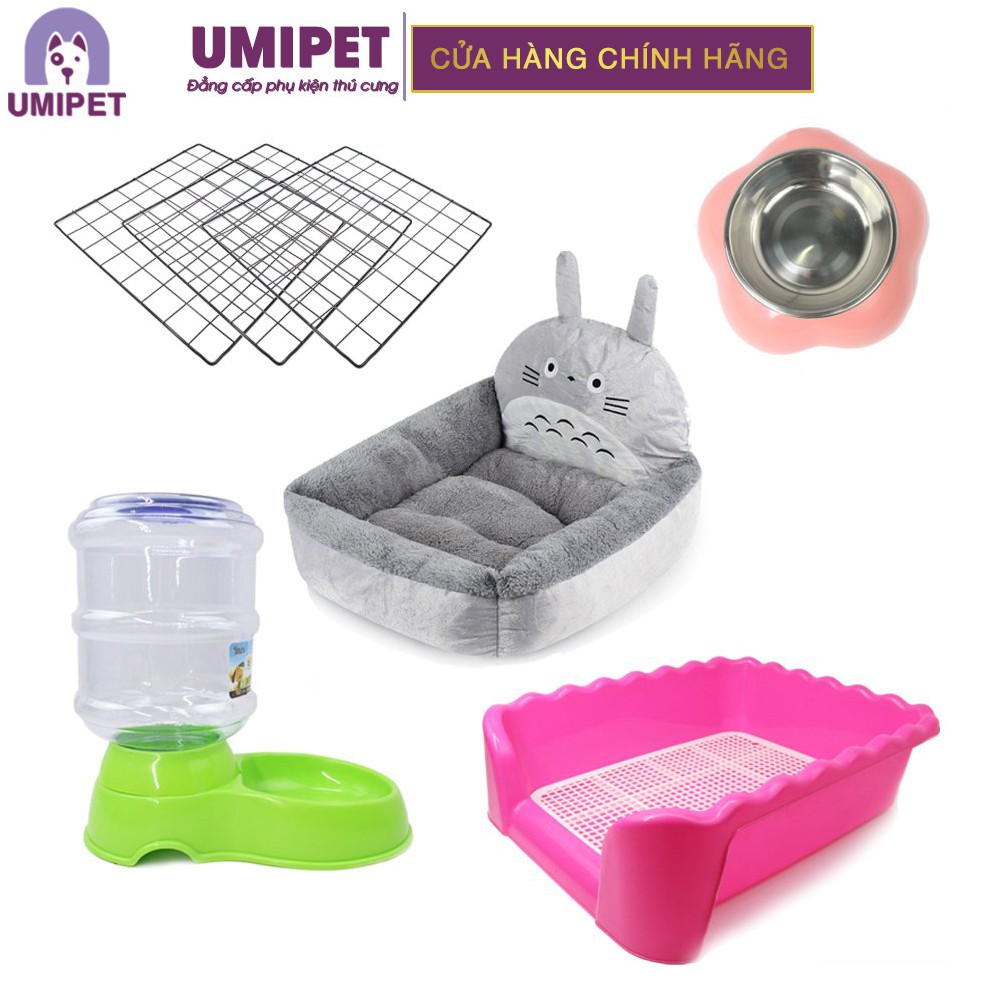 Combo sản phẩm dành cho Chó cái cho nhà có diện tích nhỏ UMIPET - Set sản phẩm chăm sóc bảo vệ thú cưng