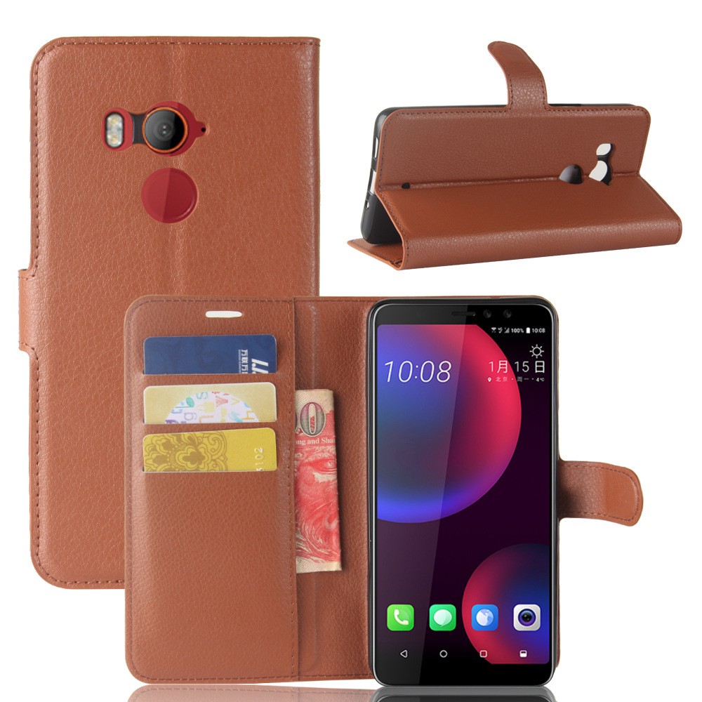 Ốp Lưng Da Cho Điện Thoại Htc U 11 Eyes