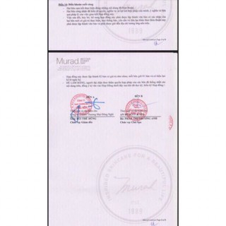 [Bill Authentic] Cấp nước Murad