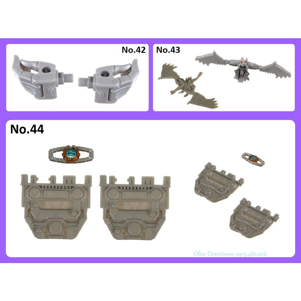 🔸️Phụ kiện Transformers / ACCESSORIES - Khách chọn theo thẻ tên và hình ảnh
