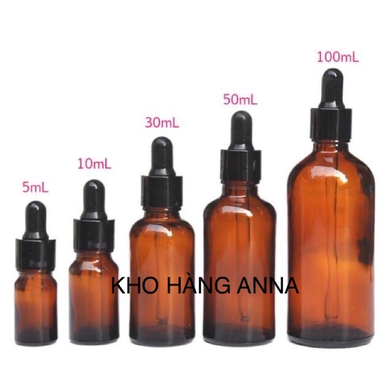 10 LỌ CHIẾT TINH DẦU -LỌ ĐỰNG SERUM- CHAI THUỶ TINH ĐẦU BÓP GIỌT