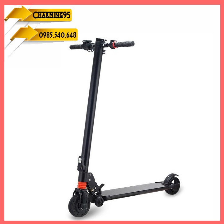 Xe Scooter điện xếp gọn S8 không yên , bản 6km tải 100kg RE0503