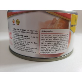 Cá saba Nhật sốt  Sriracha - Seaspimex