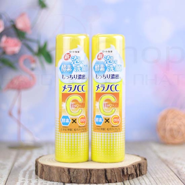 Sữa rửa mặt CC Melano vitamin C tạo bọt