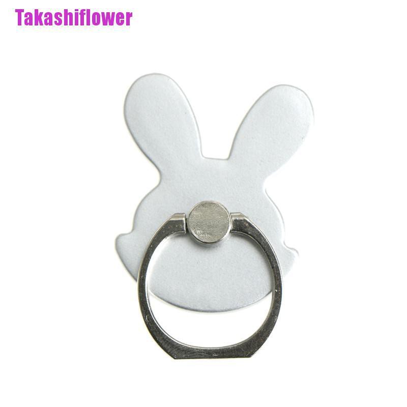 Vòng Đeo Tay Giữ Điện Thoại Hình Thỏ Dễ Thương Xoay 360 Độ