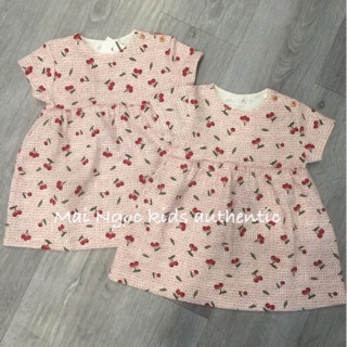 Váy cherry Zara 6-9m used