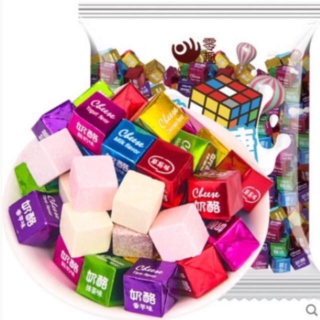ODER  KẸO PHÔ MAI CHEESE CUBE 150 viên ĂN LÀ NGHIỀN
