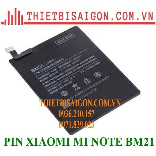 PIN XIAOMI NOTE BM21 [ PIN CHẤT LƯỢNG ]