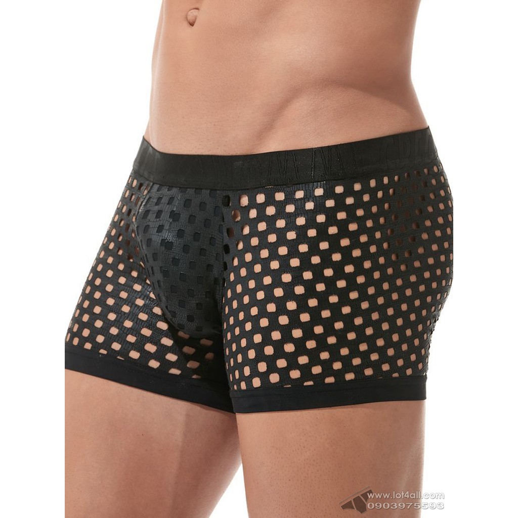 [CHÍNH HÃNG] Quần lót nam Gregg Homme 160155 Arouse Trunk Black