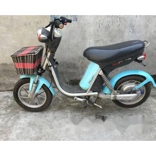 Giỏ mây xe điện