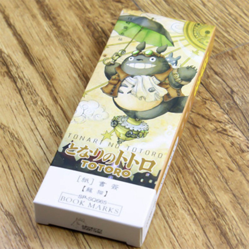 Uningt 1 Box Of Anime My Neighbor Totoro Series Paper Bookmarks