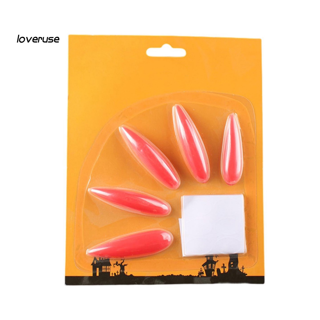 Set 10 Móng Tay Giả Hóa Trang Halloween