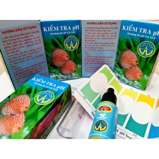 Dung dịch kiểm tra ph - dung dịch tăng - giảm ph cho hồ cá cảnh thuỷ sinh