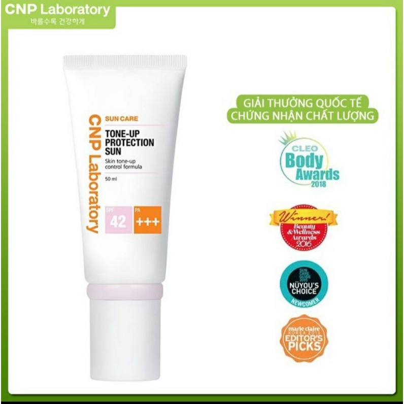 Kem Chống Nắng Vật Lý CNP Laboratory Tone-Up Protection Sun SPF42/PA+++ 50ml&lt;br&gt;