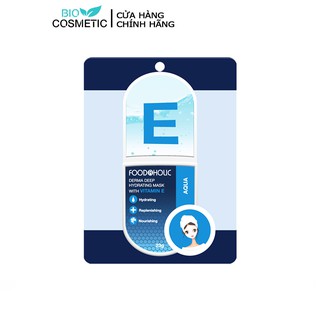 Mặt nạ Foodaholic with vitamin E – Aqua Cấp ẩm 23g