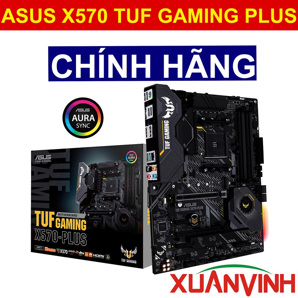 Bo Mạch Chủ ASUS TUF GAMING X570-PLUS NEW 100% CHÍNH HÃNG | BigBuy360 - bigbuy360.vn
