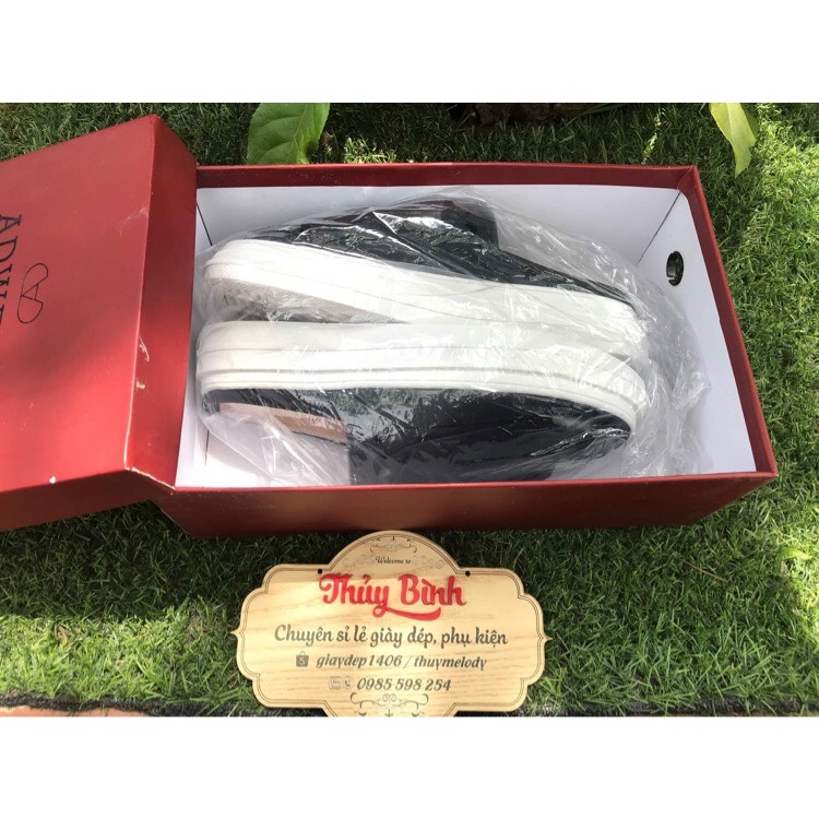 [Giá hủy diệt] dép quai dúm bánh bèo hàng cao cấp chất liệu cavas