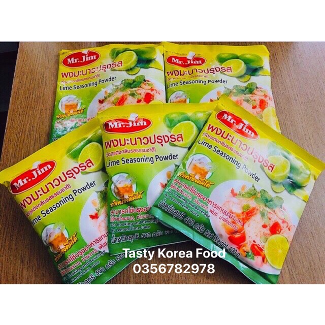 Bột chanh Mr.Jim 400gr/gói