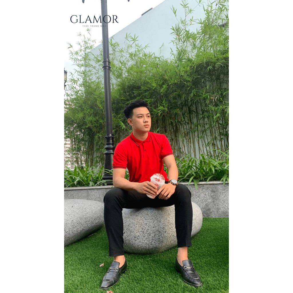 Áo polo nam đẹp cổ viền cotton thấm hút mồ hôi | BigBuy360 - bigbuy360.vn