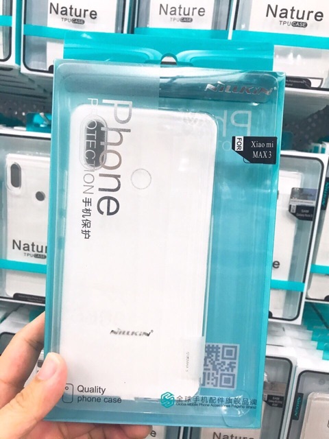 Ốp Dẻo Trong Suốt Nillkin Xiaomi Mimax 3