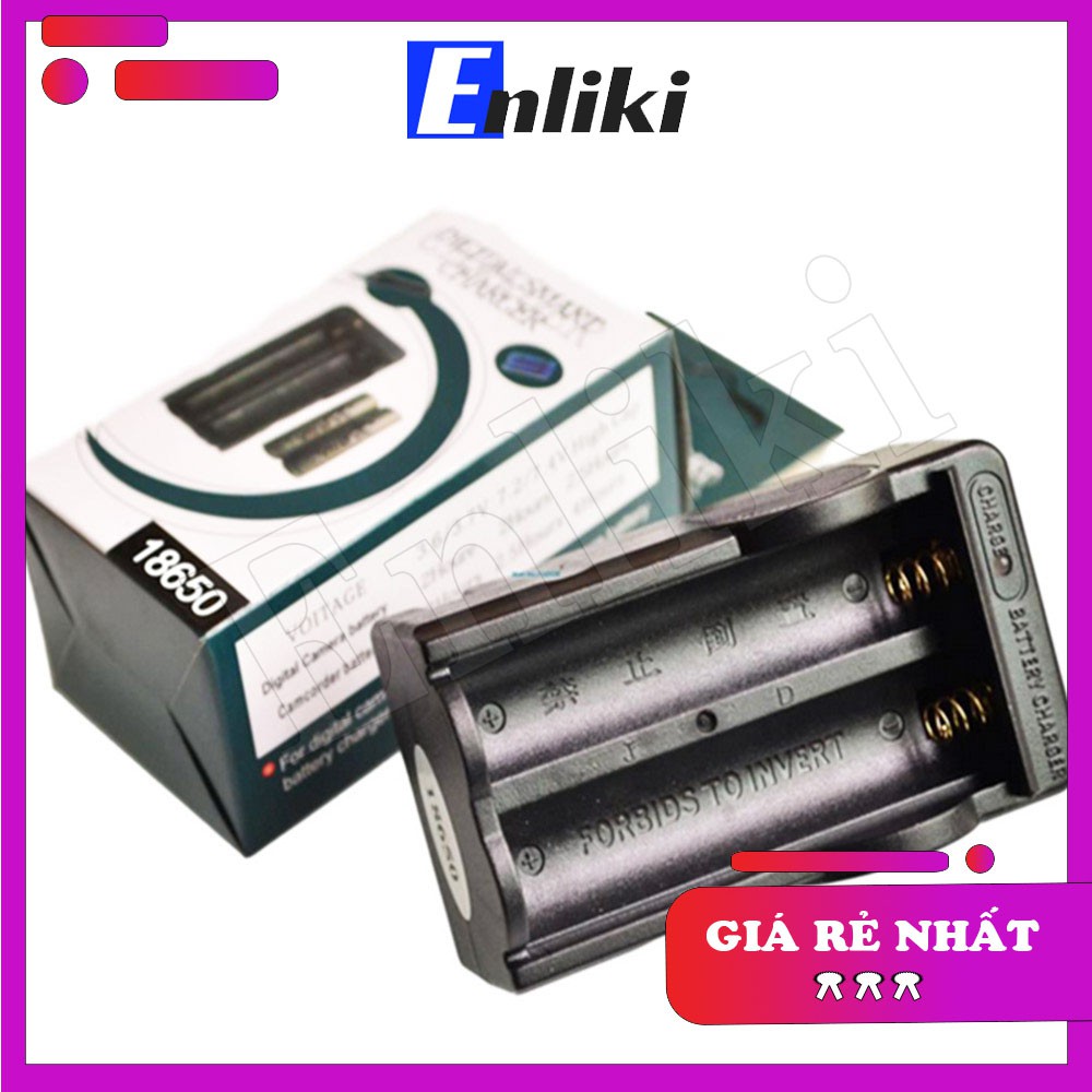 Bộ Sạc Pin 2 Cell 18650 Mắc Song Song