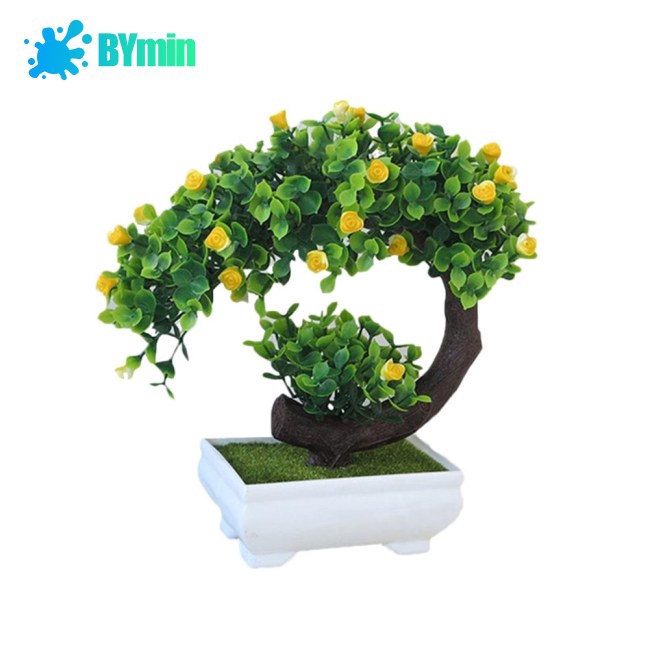 Cây Bonsai Nhân Tạo Trang Trí Bàn Làm Việc