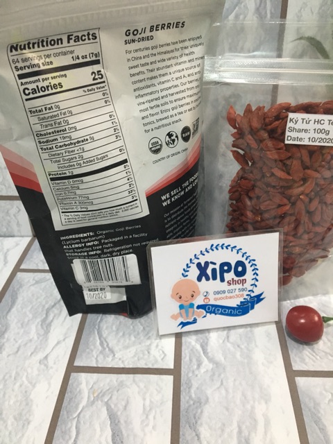 Kỷ Tử Hữu Cơ Terrasoul 50g-454g | BigBuy360 - bigbuy360.vn