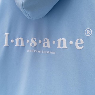 Áo Hoodie Zip Insane® Basic ver 1.0 - Baby Blue