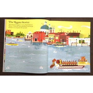 Dính dán - Usborne sticker book - Venice