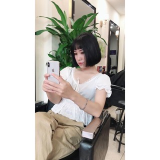 Combo Nhuộm Tóc Màu Nâu Đen  + Oxy