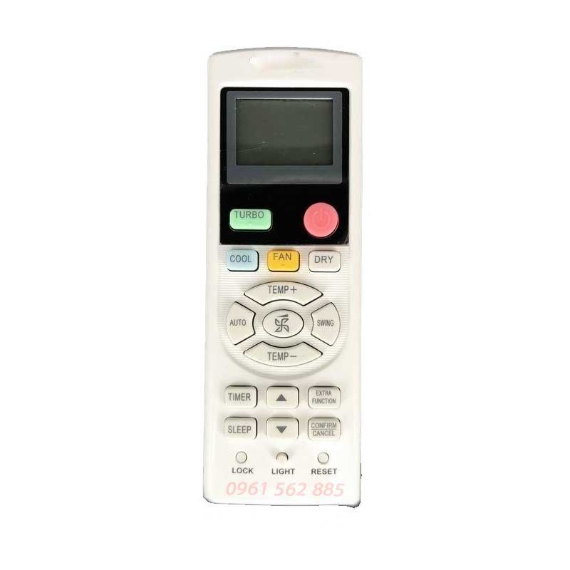 Điều Khiển Remote Máy Lạnh SANYO Mẫu 2( Nút Hồng)_Bảo Hành Đổi Mới