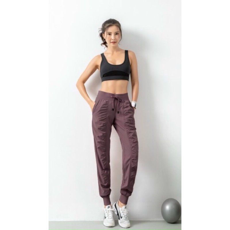 Quần jogger nhún thể thao nam nữ thích hợp cho tập thể thao