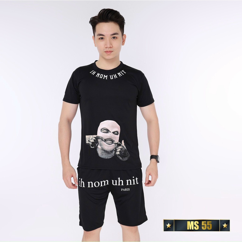 Đồ bộ thể thao nam cao cấp vải thun lạnh siêu co dãn hàng chuẩn shop lululola Store a17