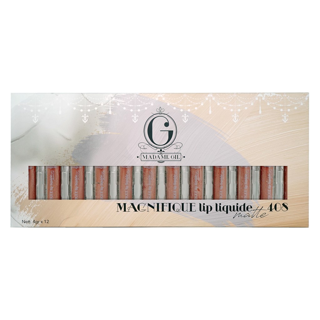 (hàng Mới Về) 1 Set Son Kem Lì Trang Điểm Môi Cổ Điển Madame Gie Magnifique | BigBuy360 - bigbuy360.vn