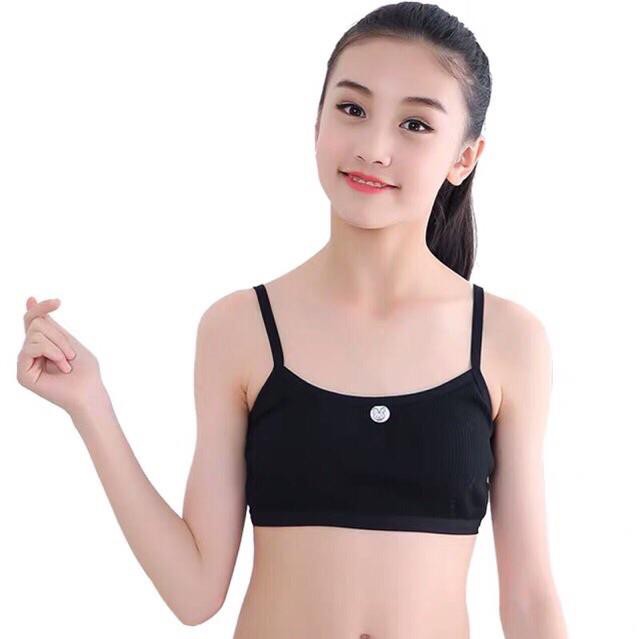 Áo Bra Cotton Học Sinh có Miếng Đệm Ngực