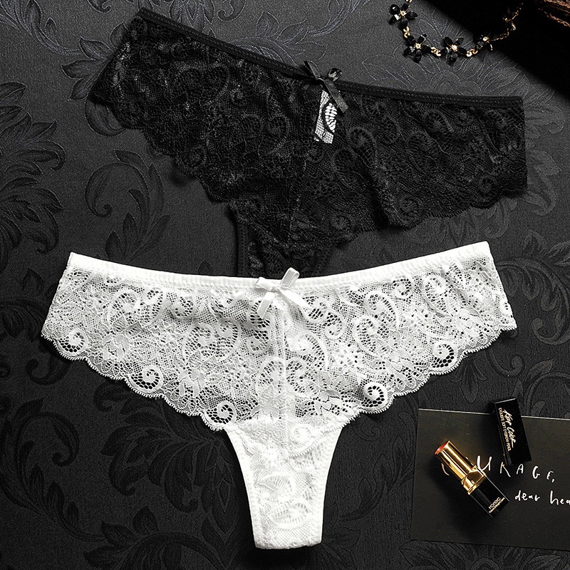 Bộ 3 quần lót ren zxyouping xuyên thấu size s-xl