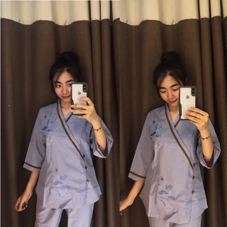 Bộ phật tử cài xéo hàng mẫu mới