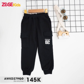 Quần nỉ da cá Zose Kids bé trai (2-6y) Hà Nam