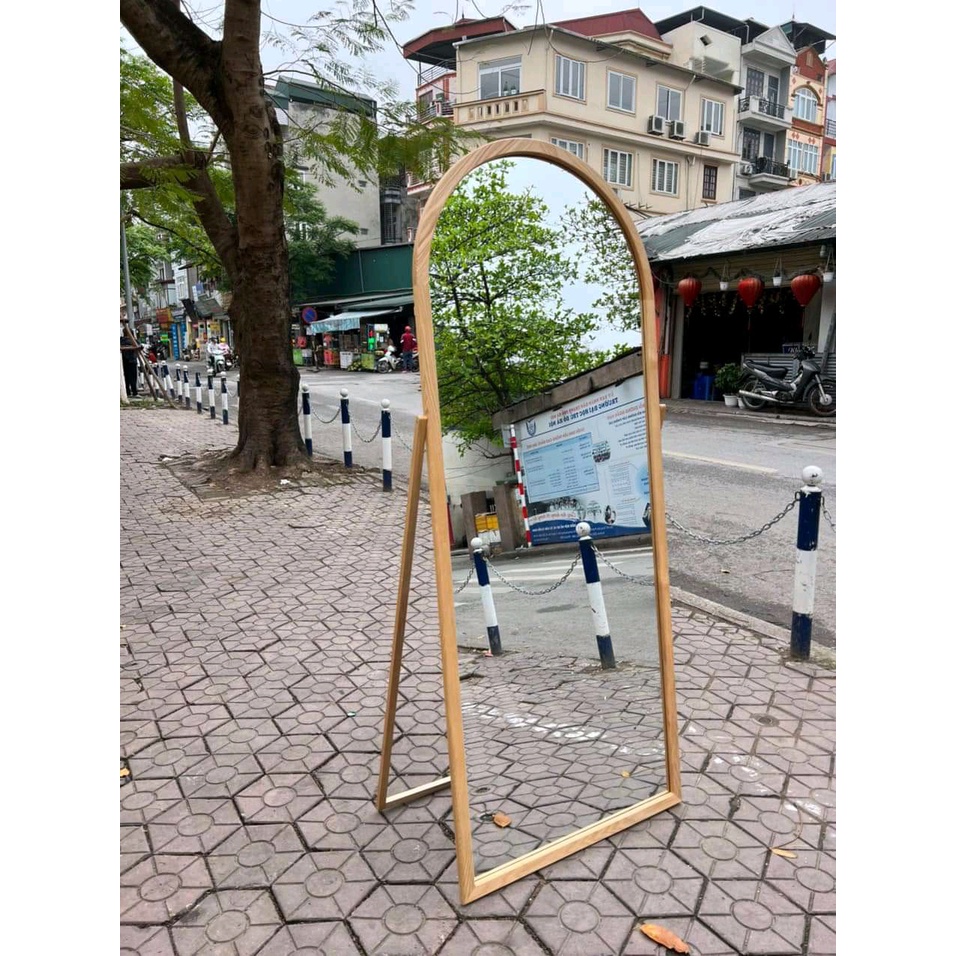 Gương soi toàn thân DECOR CAO CẤP GIÁ XƯỞNG+TẶNG KÈM CHÂN CHỐNG