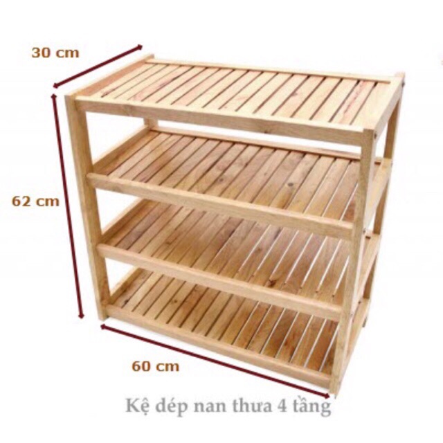 Kệ dép 4 tầng